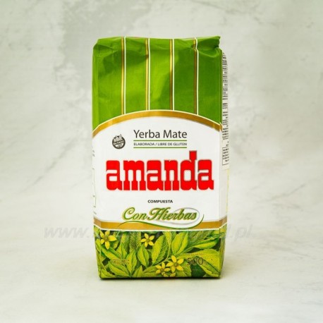 Yerba Mate Amanda Hierbas 500g