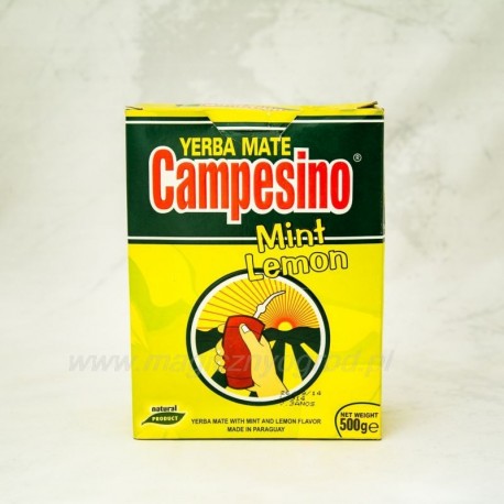 Yerba Mate Campesino 500g (Minze und Zitrone)