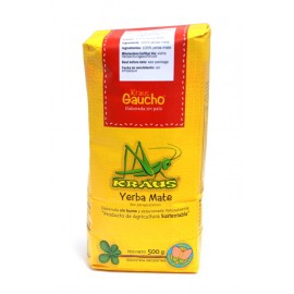 Yerba Mate Kraus Gaucho sin palo 500g