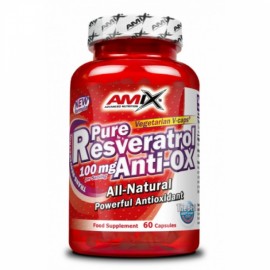 Reines Resveratrol Anti-OX 100mg Formel 60cps