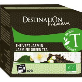 Jasmin-Grüntee-Beutel Destination 20 x 1,75g