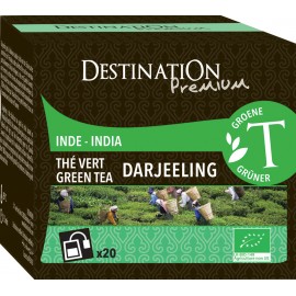 Darjeeling Grüner Tee Tüte Destination 20 x 2g