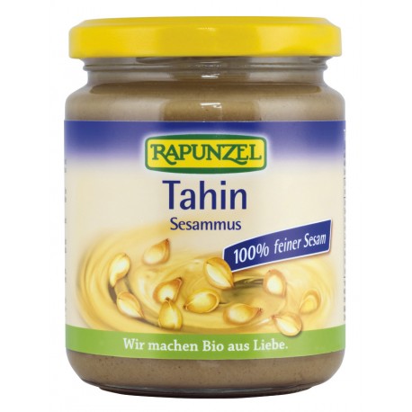 TAHINI 100% Sesampaste ohne Salz 250g RAPUNZEL