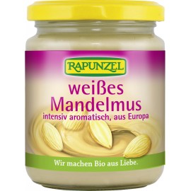 100% WEIS Geschälte Spanische Mandelpaste - Weiß 250g RAPUNZEL