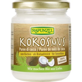 100% Kokosnuss Paste RAPUNZEL 215g