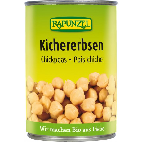 Sterilisierte Kichererbsen RAPUNZEL 400g