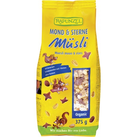 Bio Müsli Mond und Sterne RAPUNZEL 375g