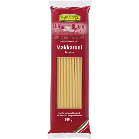 Bio Grieß Makkaroni 500 g RAPUNZEL