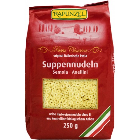 Grieß RAPUNZEL Suppenräder 250g