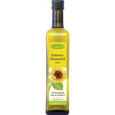 Gepresstes und kaltes Sonnenblumenöl RAPUNZEL 500ml