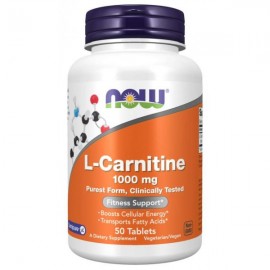 L-Carnitin 1000 mg - NOW Foods, 50 EL