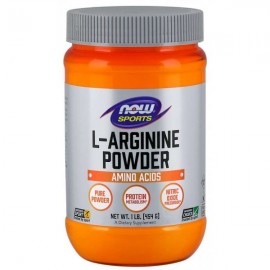 L-Arginin Pulver - NOW Foods, 454g