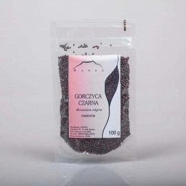 Schwarze Senfkörner - Brassica nigra - 100g ganz