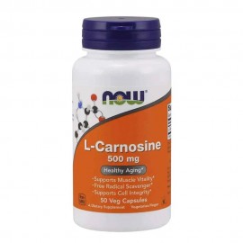 NOW L-Carnosin L-Carnosin, 500 mg, 50 Kapseln