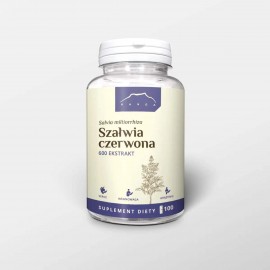 Rotwurzelsalbei - Extrakt in Kapseln 700mg 100 Kapseln - Dan Shen - Salvia miltiorrhiza