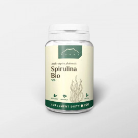 Spirulina Tabletten 500 mg - Arthrospira platensis - 100g (200 Tabletten)