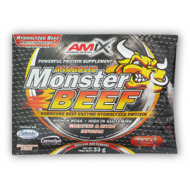 Anabolic Monster BEEF 33g Action - Erdbeere-Banane