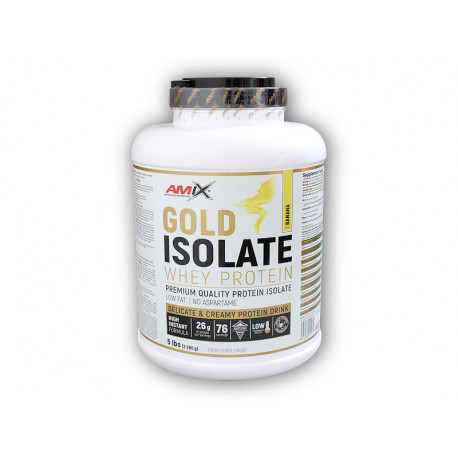 Gold Whey Protein Isolat 2280g - Banane