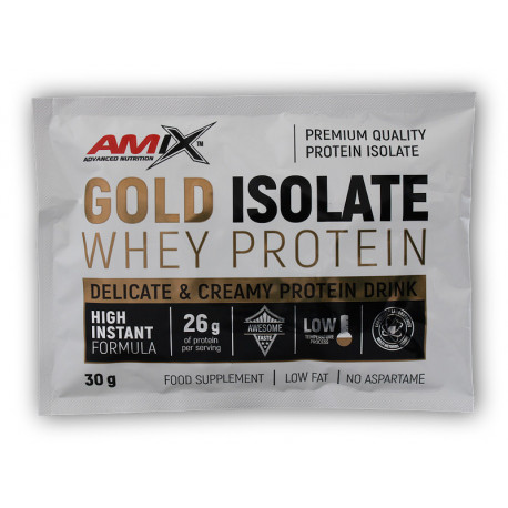 Gold Whey Protein Isolat 30g - Orange