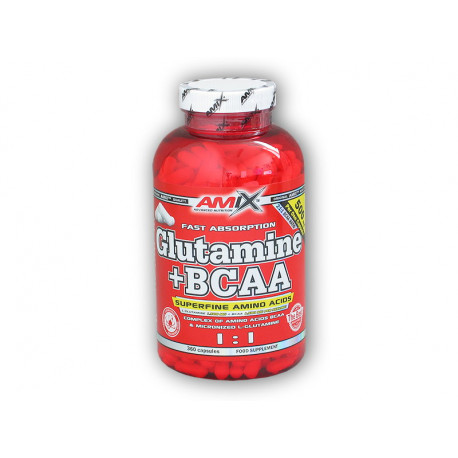 L-Glutamin + BCAA 360 Kapseln