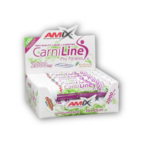 CarniLine 2000mg + BioPerine 10 Ampullen 25ml - Ananas