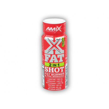 X-Fat 2 in 1 Shot Ampullen 60ml - Obst