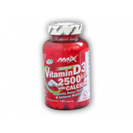 Super Vitamin D3 2500 IE mit Kalzium 120cps