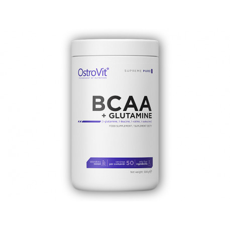 BCAA + Glutamin 500g - natürlich