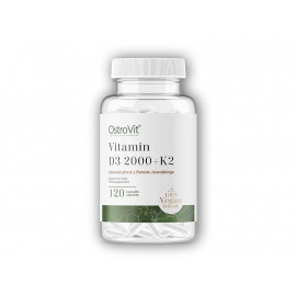 Vitamin D3 2000 IE + K2 vege 120 Kapseln