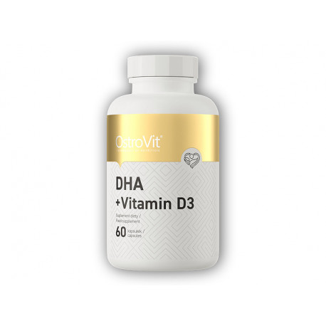 DHA + Vitamin D3 60 Kapseln