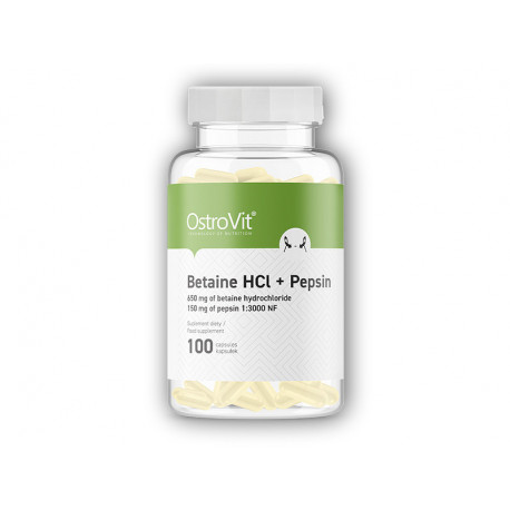 Betain HCL + Pepsin 100 Kapseln