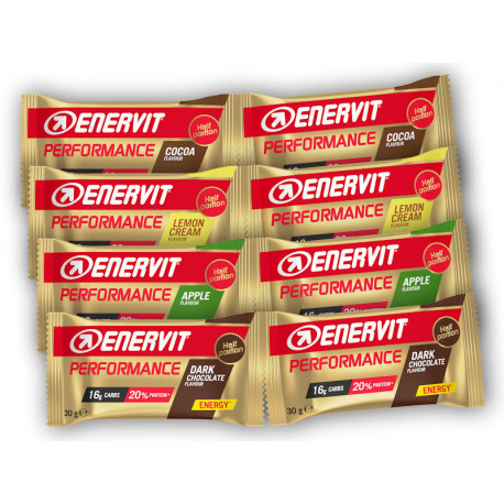 Enervit Performance bar - Double use 2x30g - jablko