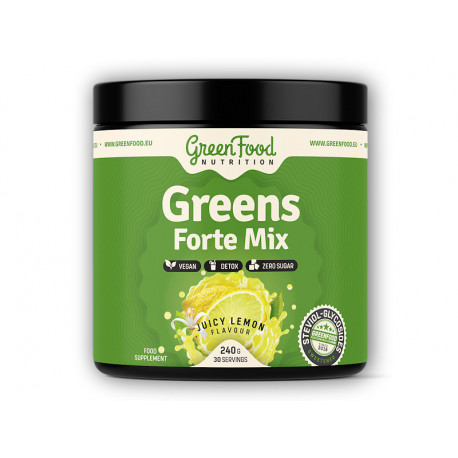 Greens forte mix 240g - jablkový juice