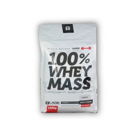 BS Blade 100% Whey Mass Gainer 1500g - weiße Schokolade