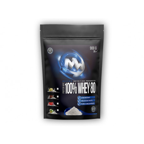 100% Whey 80 WPC 900g - malina