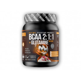 BCAA + Glutamine 500g - malina