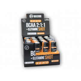 BCAA + Glutamine shot 20x60ml - pomeranč