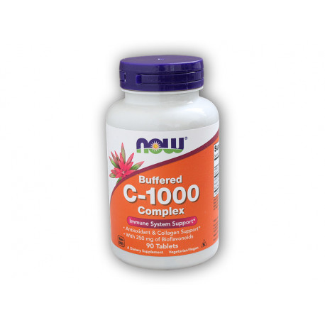 Buffered Vitamin C-1000 Komplex s 250mg bioflavonoidů PH 90 tablet