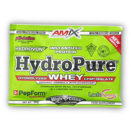 Hydro Pure Whey 33g Aktion - doppelt Schokolade