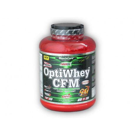 OptiWhey CFM Instant 2250g - doppelt weiße Schokolade