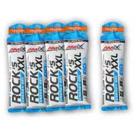 4x Rocks Energy Gel XXL Koffein 65g+1xGRATIS - Cola